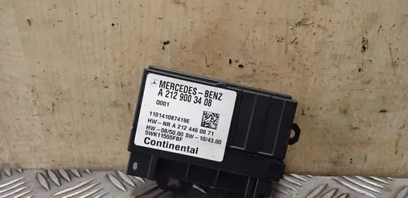 Mercedes-Benz E W212 Fuel injection pump control unit/module A2129003408