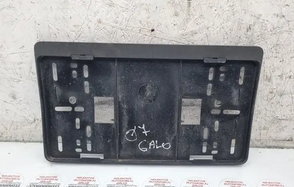 Audi Q7 4L Number Plate Surrounds Holder Frame 