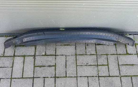 Front bumper foam support bar