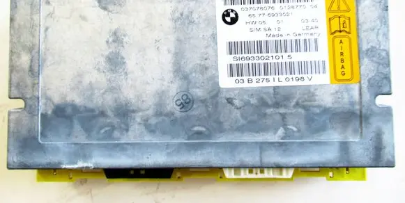 BMW 7 E65 E66 Airbag control unit/module 6933021