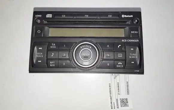 Nissan Juke I F15 Radio/CD/DVD/GPS head unit 28185EB45A