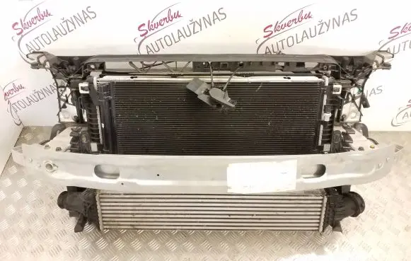 Audi A4 S4 B9 Radiator support slam panel 8W0805594E 8W0121003C 8W0959455B