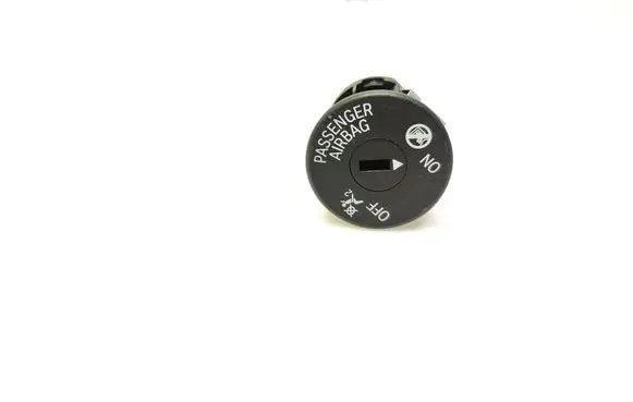 Passenger airbag on/off switch