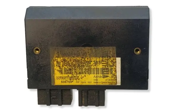 Audi A6 S6 C6 4F Tow bar trailer control unit/module 4E0907383C