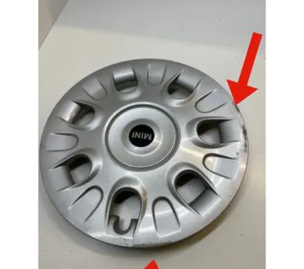 Mini One - Cooper F56 F55 R15 wheel hub/cap/trim 3612678597701