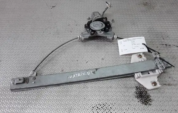 Hyundai Matrix Front door window regulator with motor 9882017200