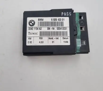 BMW 3 E90 E91 Seat control module 6926433 61356926433 00401154A2