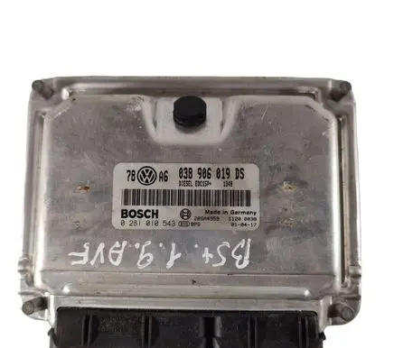 Volkswagen PASSAT B5.5 Engine control unit/module 038906019DS 0281010543 28SA4959
