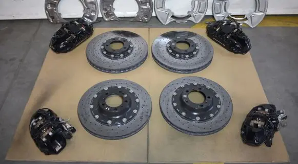 Porsche 992 Brake discs and calipers set 992615404CJ 992615403CJ 992615302AC
