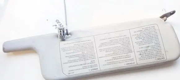 Sun visor