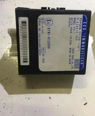 Toyota Corolla Verso E121 Immobilizer control unit/module 8978013020