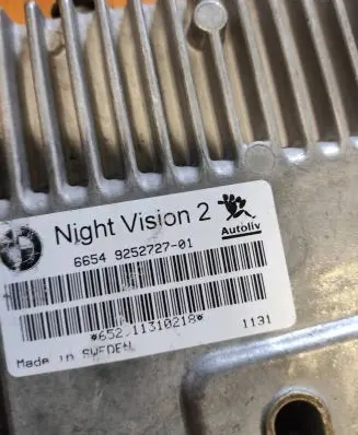BMW 5 F10 F11 Night vision camera 9252727 62411810 7226626