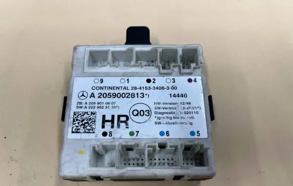 Mercedes-Benz C W205 Door control unit/module A2059002813 A2059010607 A2229023110