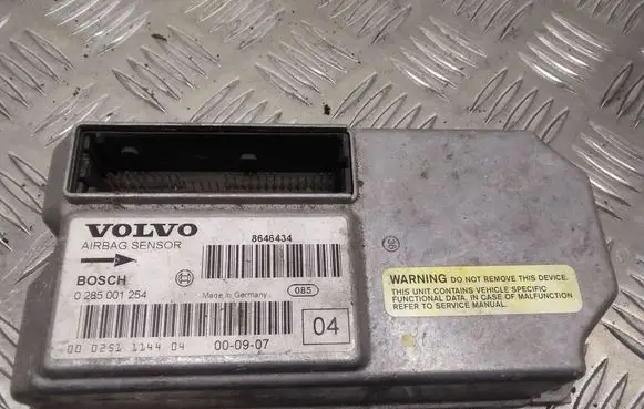 Volvo V70 Airbag control unit/module 8646434 0285001254