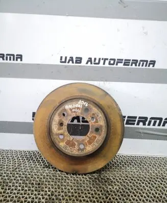 Nissan Qashqai Rear brake disc 432064EA0B