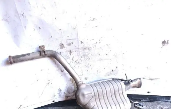 Mercedes-Benz C W204 Muffler/silencer A2044912201