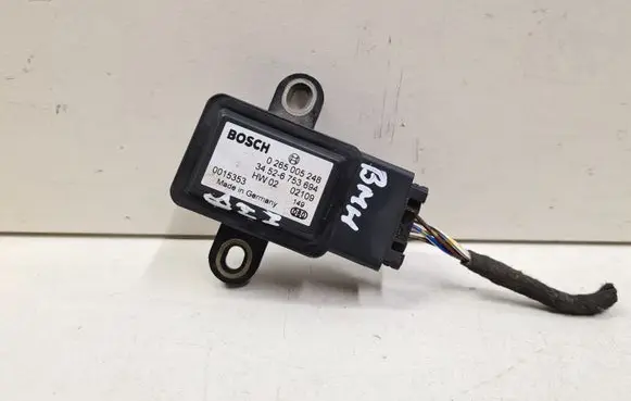 BMW 5 E39 ESP acceleration yaw rate sensor 0265005248 34526753694 6753694