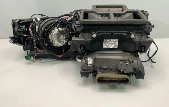 Interior heater climate box assembly