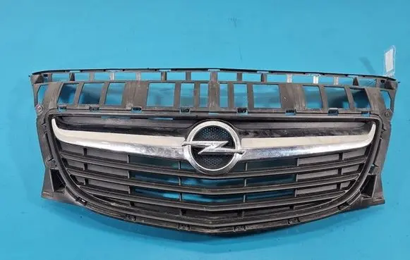 Opel Meriva B Front bumper upper radiator grill 13432867 IMPRK1558828