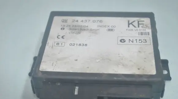 Opel Zafira A Comfort/convenience module 24437076KF