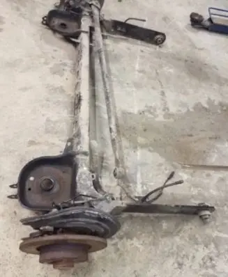 Rear beam