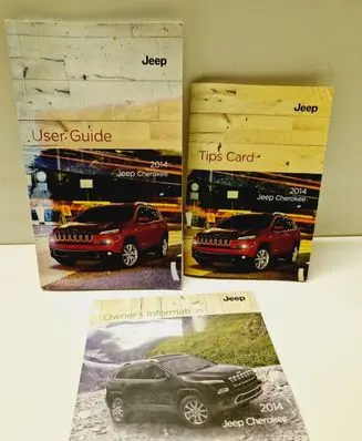Jeep Cherokee Owners service history hand book 14KL74426AA