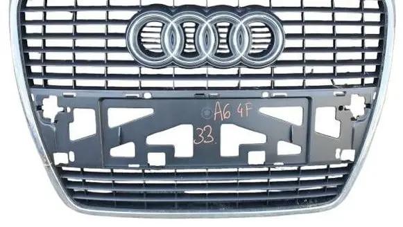 Audi A6 S6 C6 4F Front bumper upper radiator grill 4f0853651
