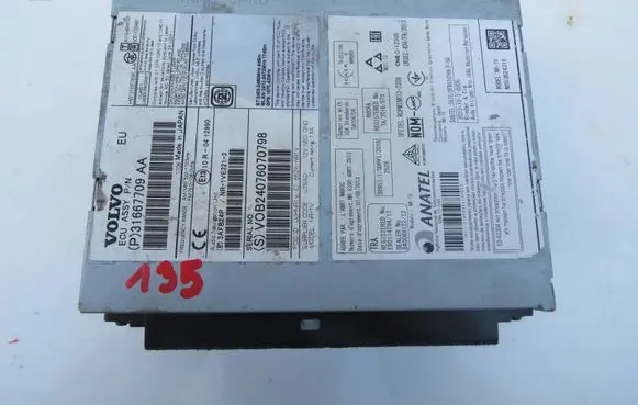 Volvo V60 Radio/CD/DVD/GPS head unit 31667709