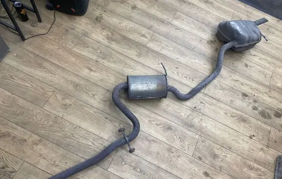 Skoda Octavia Mk2 (1Z) Muffler/silencer 1K0119F 209286