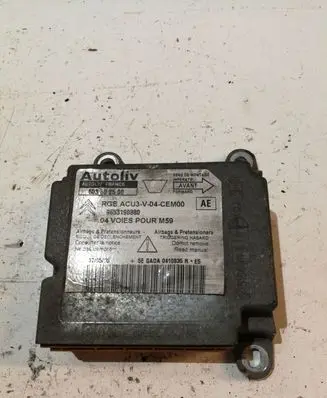Peugeot Partner Airbag control unit/module 9653190880 603602500