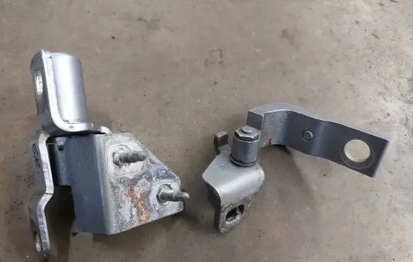 Ford Mondeo MK IV Rear door hinge set 7s7aa26811ac