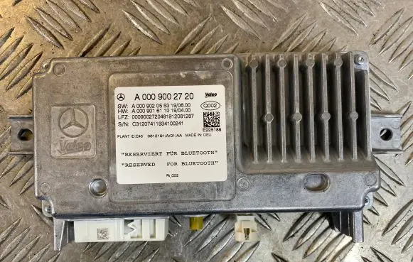 Mercedes-Benz C W205 Bluetooth control unit module A0009002720 A0009020553 A0009016110