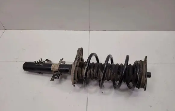 Front shock absorber with coil spring
