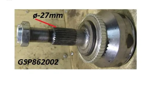 Volvo S70 V70 V70 XC Driveshaft outer CV joint GSP862002