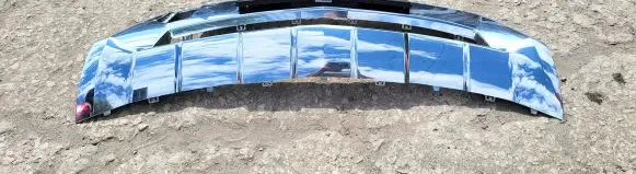 Mercedes-Benz ML W166 Front bumper lip A1668858725