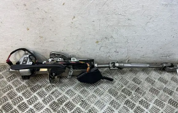Steering wheel axle set