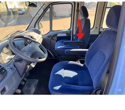 Citroen Jumper Armrest 