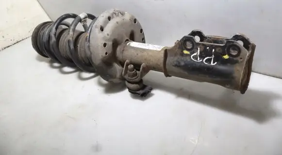 Front shock absorber with coil spring