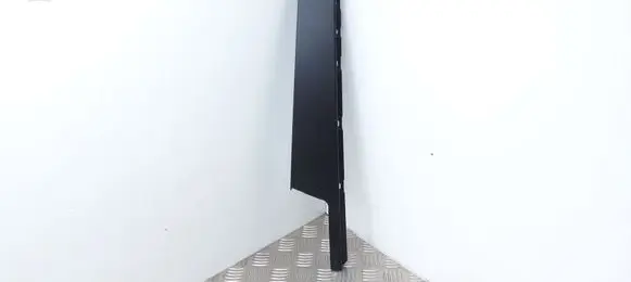 Front door glass trim molding