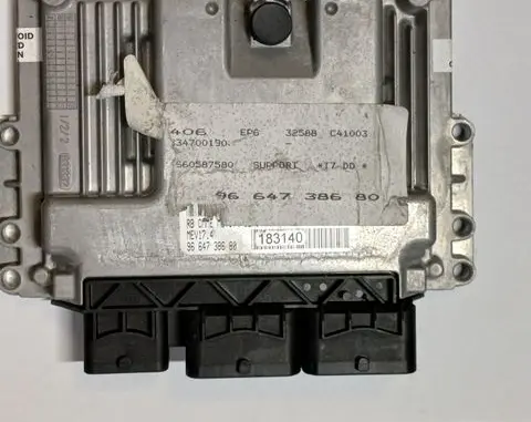 Peugeot 308 Engine control unit/module 9664738680 0261201505 MEV174