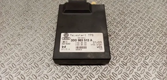 Audi A8 S8 D3 4E Auxiliary heating control unit/module 3D0963513A