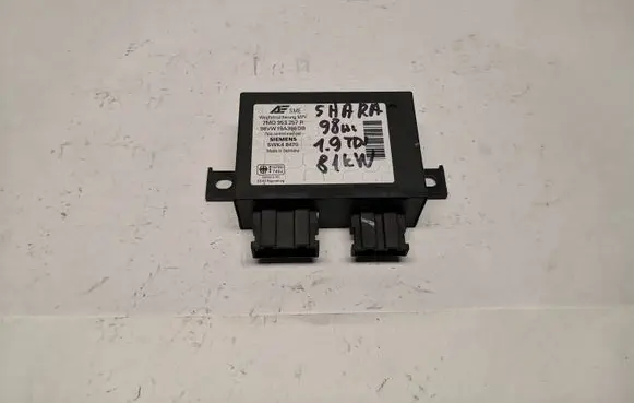 Volkswagen Sharan Immobilizer control unit/module 7M0953257R 5WK48470 98VW19A366DB