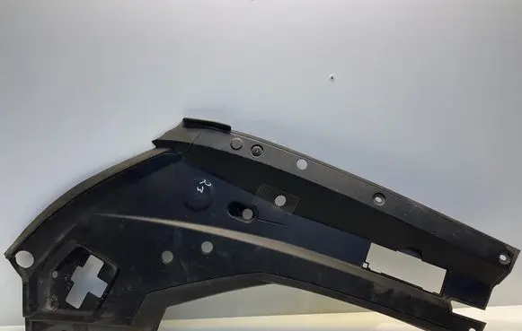 Engine bonnet/hood lock trim molding