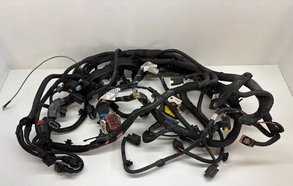 Engine installation wiring loom