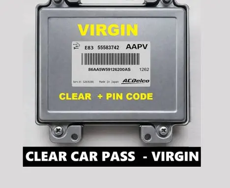 Opel Corsa D Engine control unit/module 55583742 12636386 86AA5W59126200AS