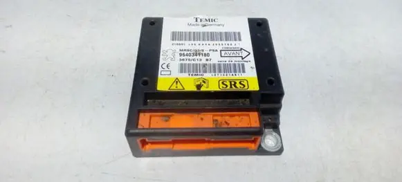 Peugeot 607 Airbag control unit/module 9640341180