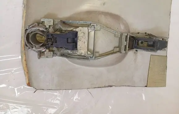Volkswagen PASSAT B5 Front door exterior handle 145878