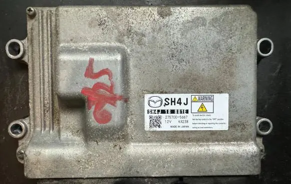 Mazda 6 Engine control unit/module sh4j18881e