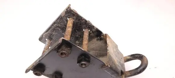 Towing hook eye