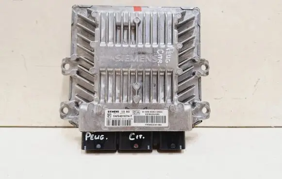 Peugeot 407 Engine control unit/module 9658345080 9655041480 5WS40167HT